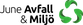 Logotyp: Fråga June Avfall & Miljö